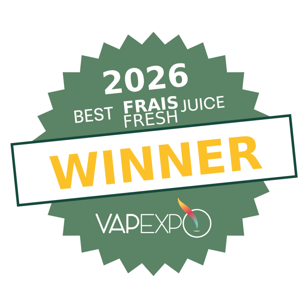 Winner of the Vapexpo Awards 2026 in the Best Fresh E-liquid category