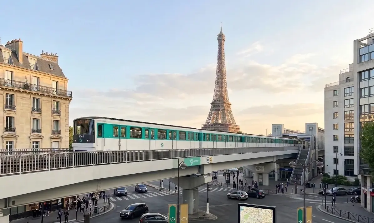 Metro suspendu Paris