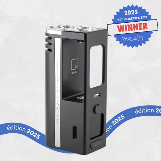 Mod électronique artisanal Ennequadro Mods, couronné 1ère place catégorie Mod Vapexpo 2025