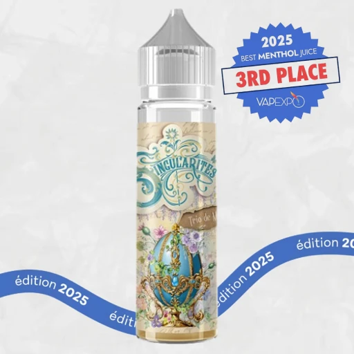 Trio de Menthes signée Al-Kīmiyā, 3ème position au classement menthe Vapexpo 2025